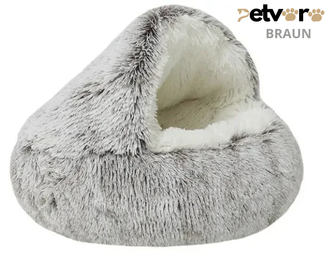 🐾 Petvoro CozyNook™ – Die beruhigende Hundehöhle für stressfreie Träume
