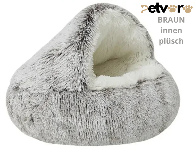 🐾 Petvoro CozyNook™ – Die beruhigende Hundehöhle für stressfreie Träume
