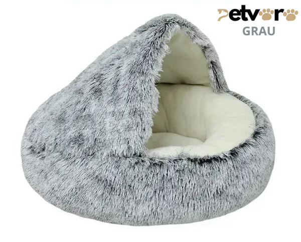 🐾 Petvoro CozyNook™ – Die beruhigende Hundehöhle für stressfreie Träume